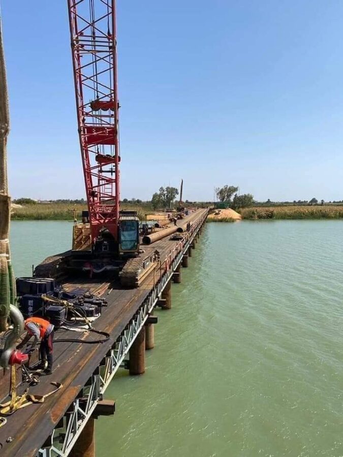 Pont De Rosso Les Travaux Ex Cut S Le Soleil