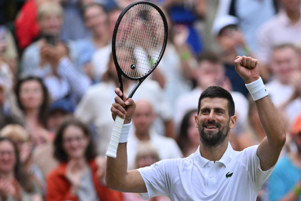 Novak Djokovic s'impose pour la 100e fois à Wimbledon