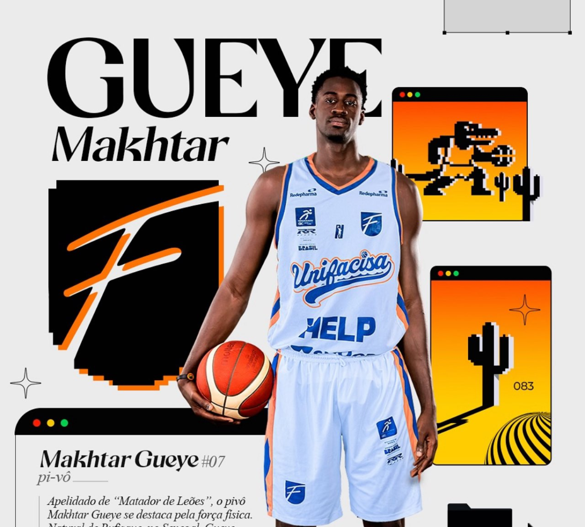 Makhtar Gueye signe au Brésil
