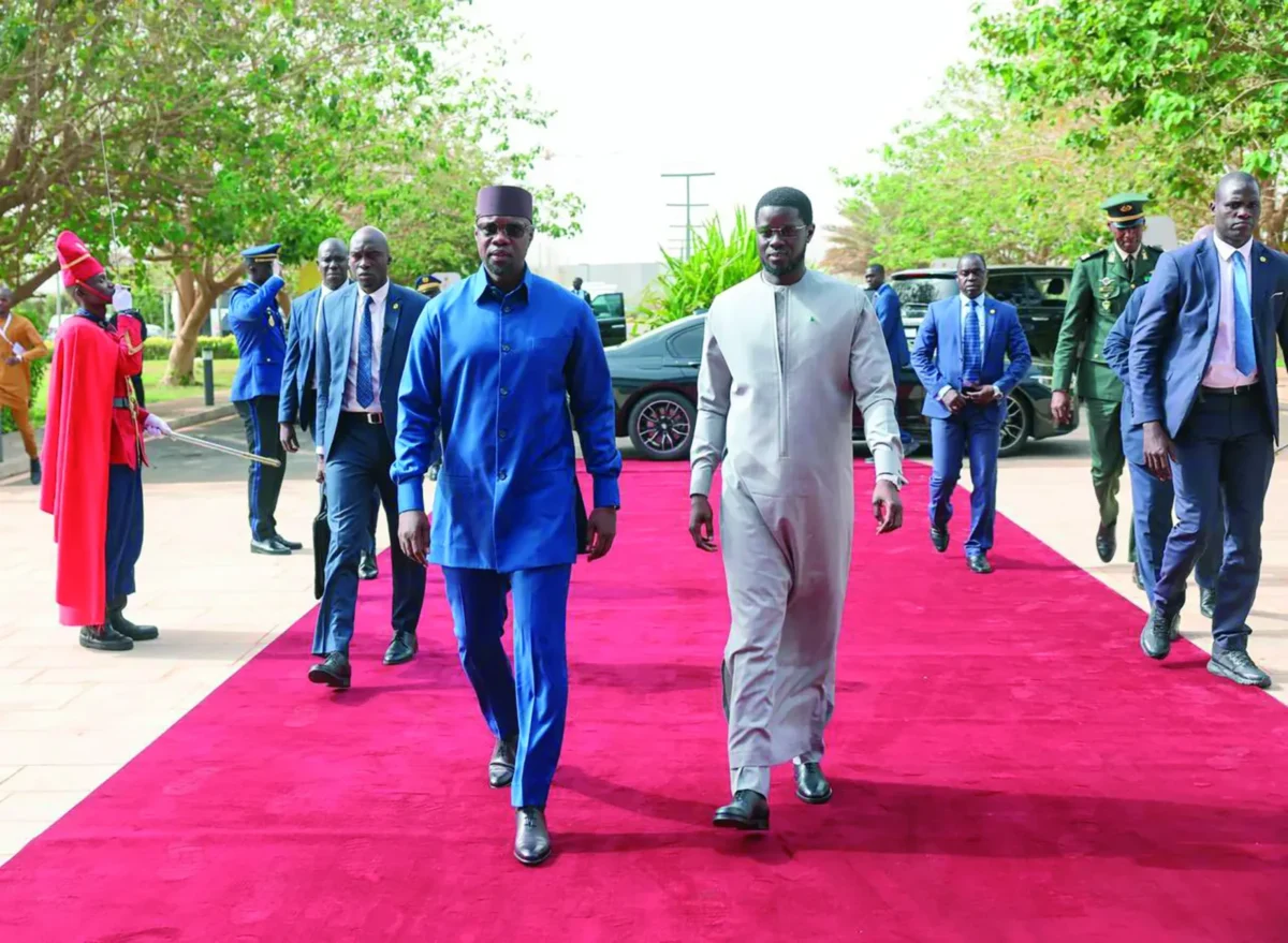 Ousmane Sonko et Bassirou Diomaye Faye