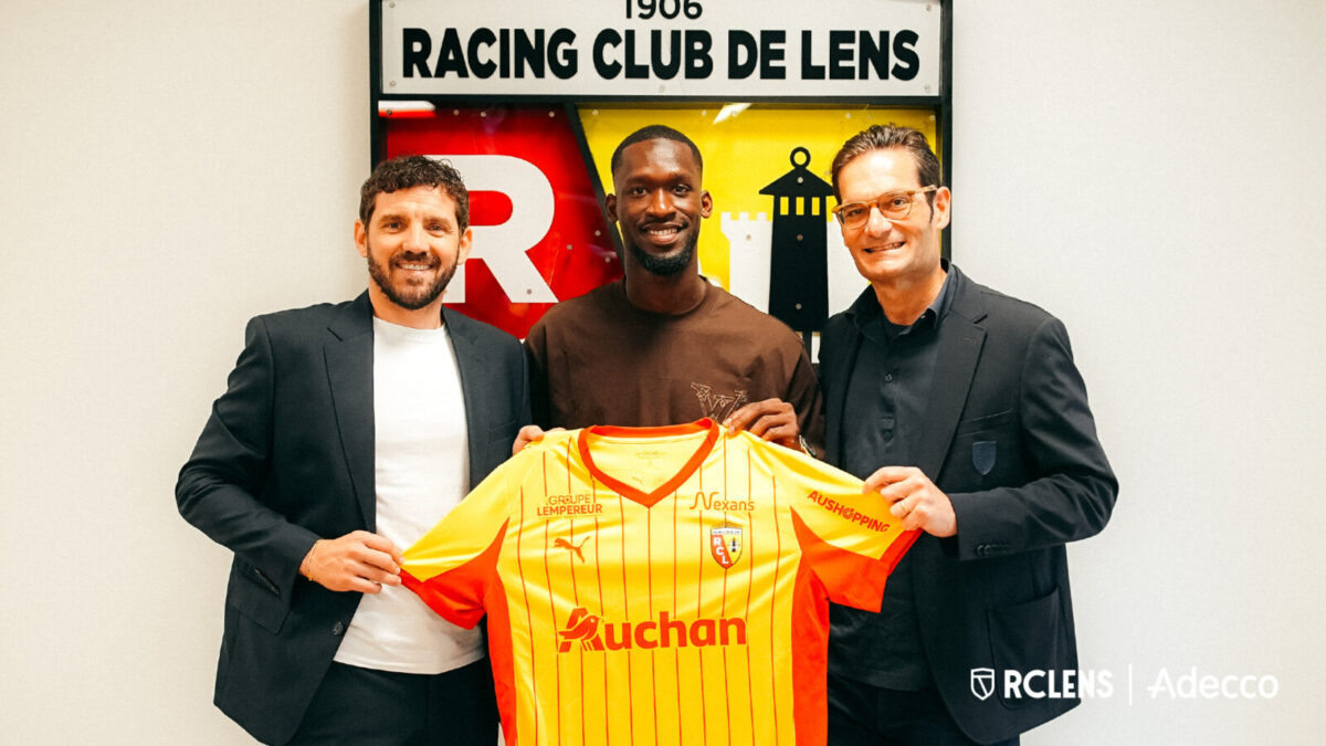 Abdallah Sima a signé pour le RC Lens, en Ligue 1