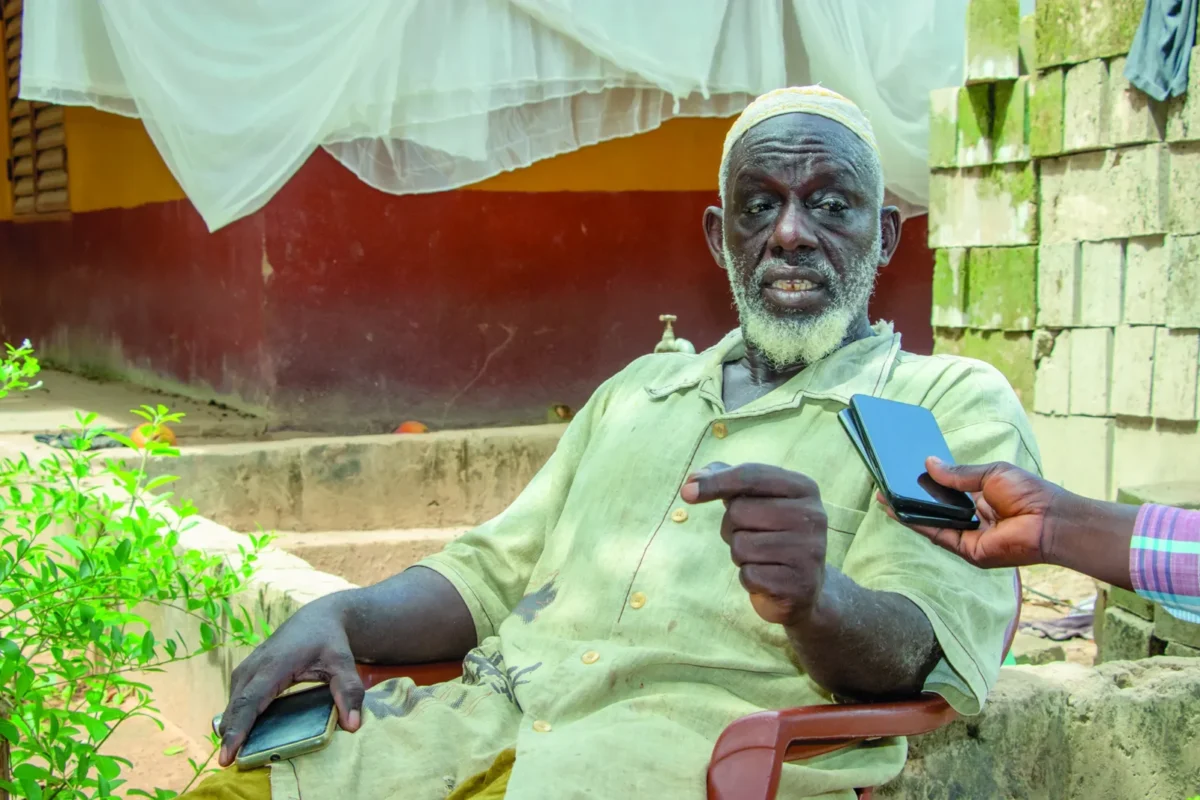 Adama Diallo, planteur et commerçant Mangue