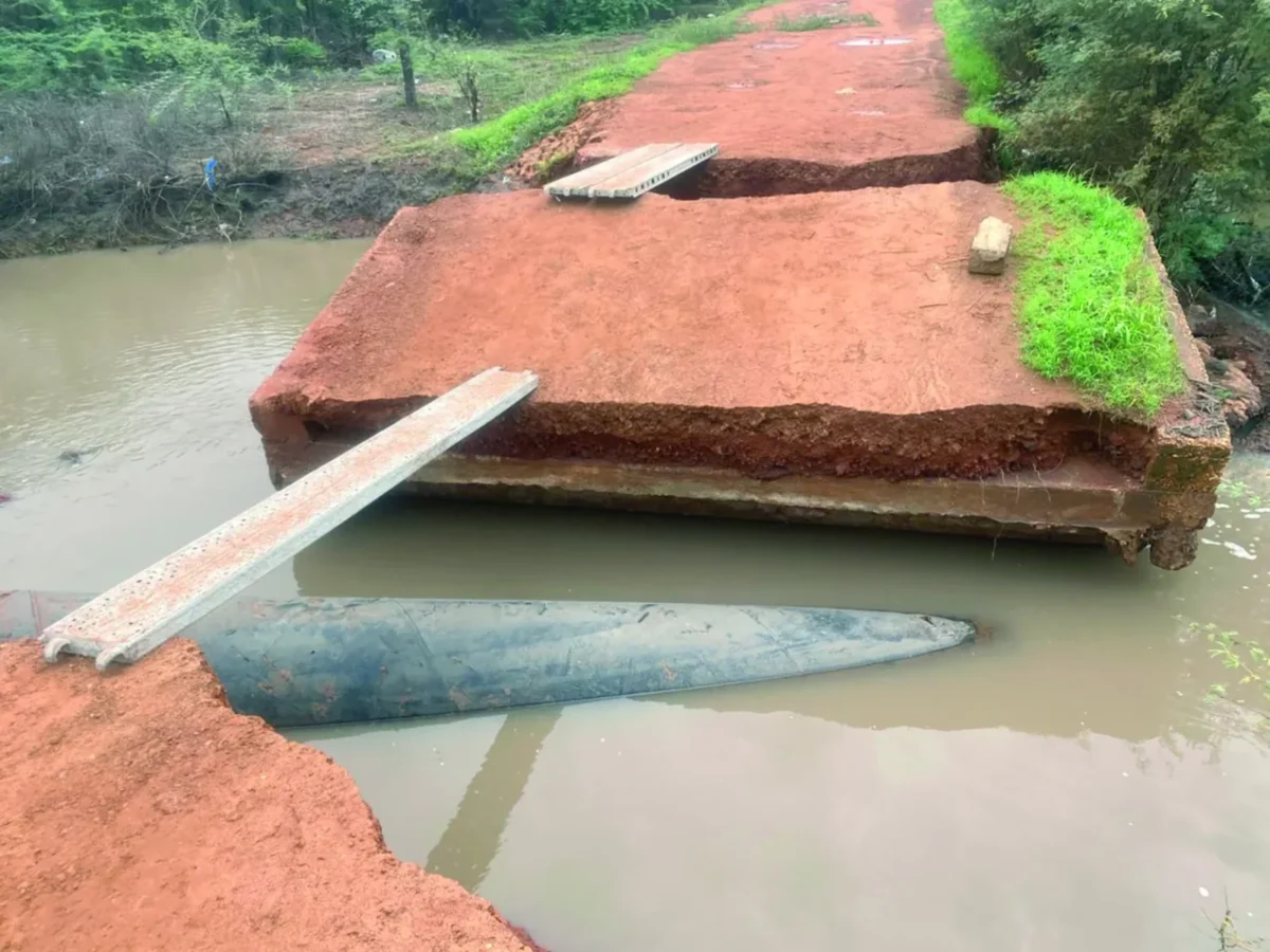 Inondations à Mbour : le pont de Gandiol-Nianing emporté par les eaux