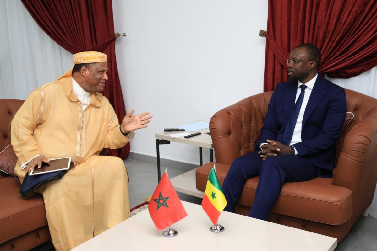 Ousmane Sonko et Hassan Naciri