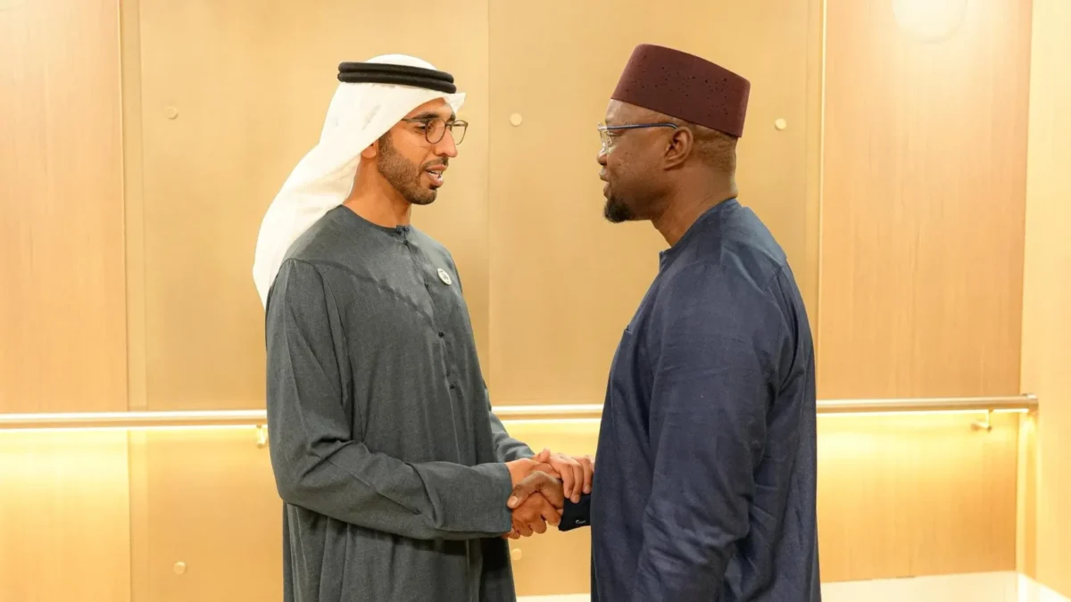 Ousmane Sonko aux Emirats arabes unis