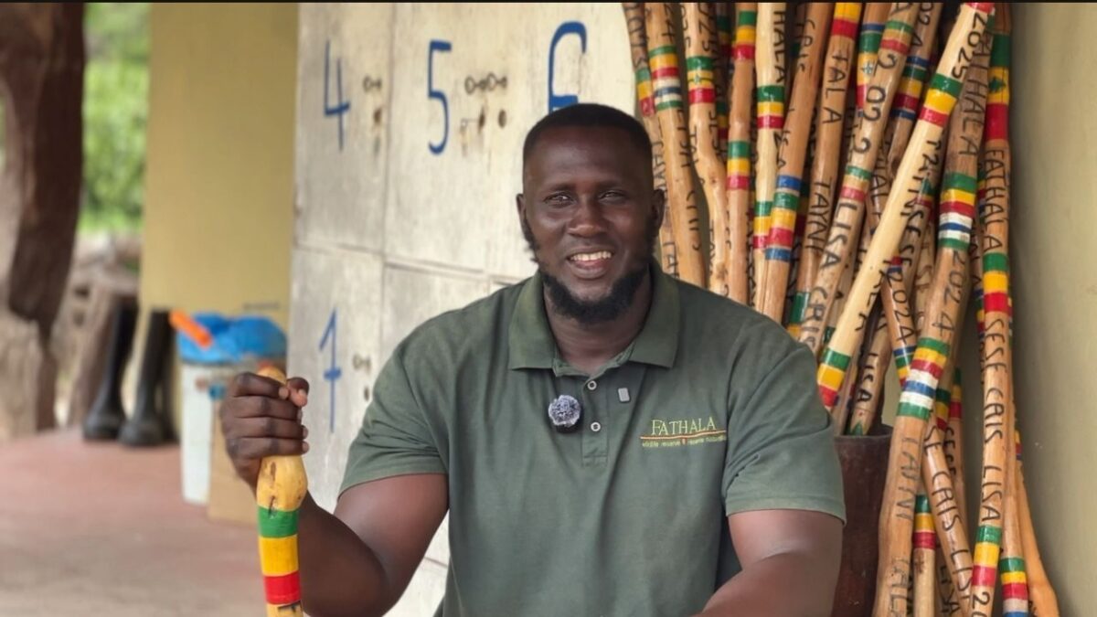 Mamadou Faye, dompteur de lions à Fathala