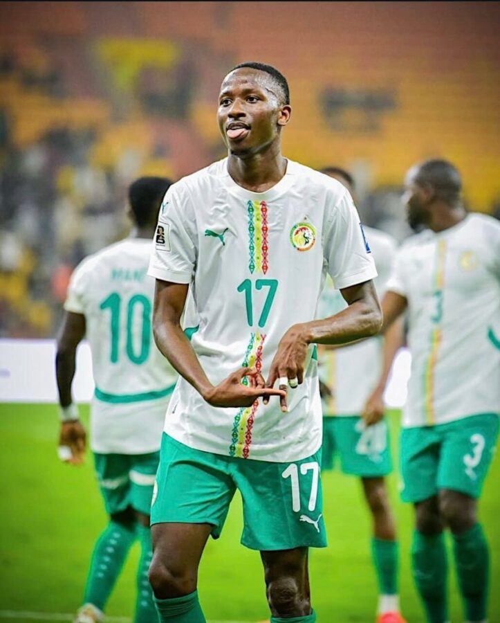 Pape Matar Sarr buteur avec le Sénégal face au Soudan en qualification au Mondial 2026
