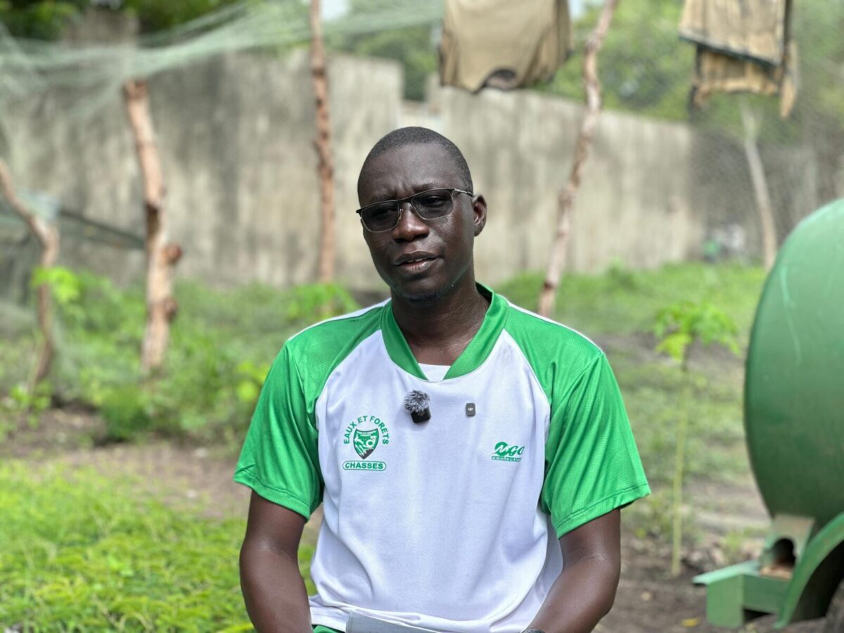 Sergent Maguette Diouf, chef de la Brigade des Eaux et Forêts de Toubacouta