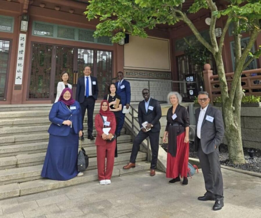 Lamine Niang, KF Invitation Program for Distinguished Guests
