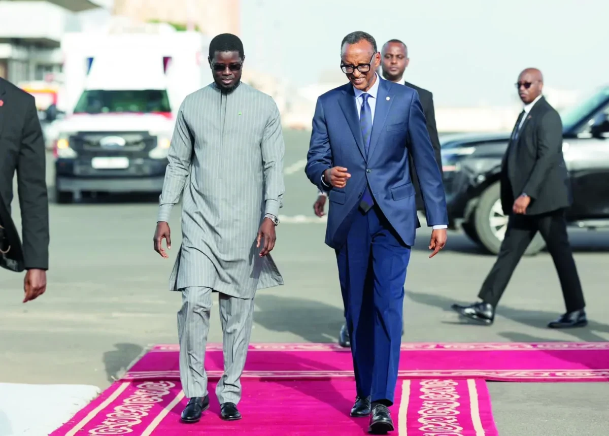 Bassirou Diomaye Faye, visite, Rwanda, Paul Kagame