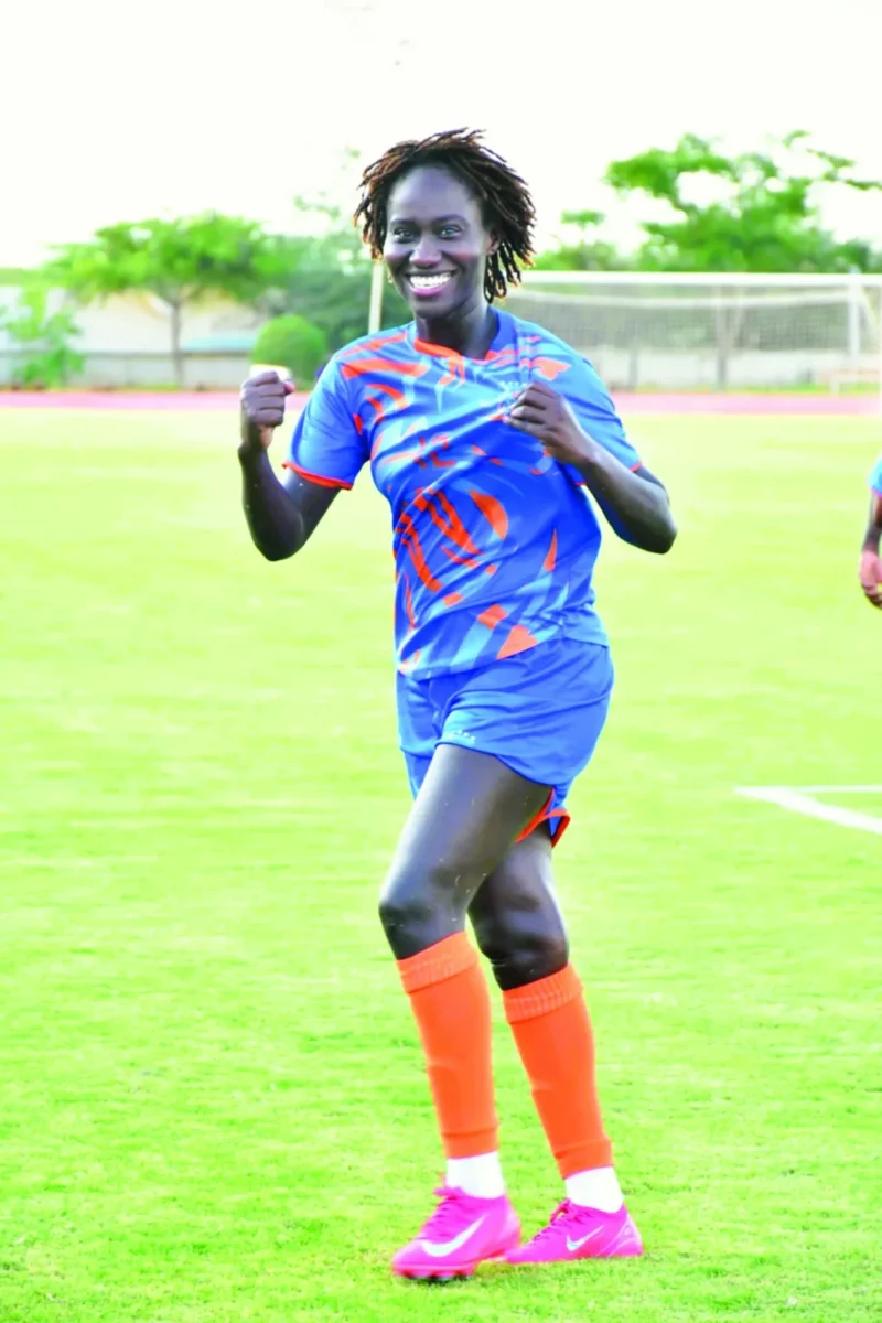 Binta Korkel Seck, Aigles de la Médina, football féminin, Sénégal