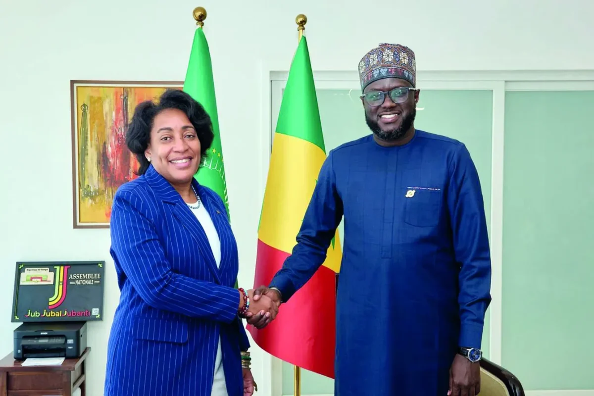 El Malick Ndiaye, président de l'Assemblée nationale du Sénégal, diplomatie parlementaire