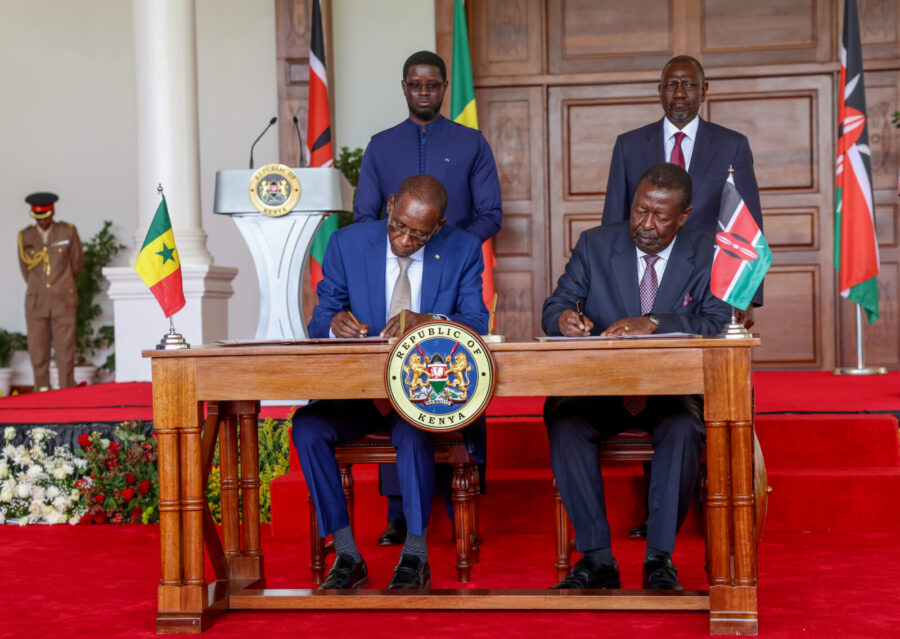 Président Bassirou Diomaye Faye au Kenya 