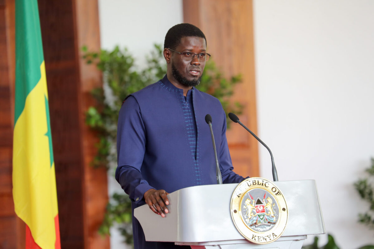 Président Bassirou Diomaye Faye