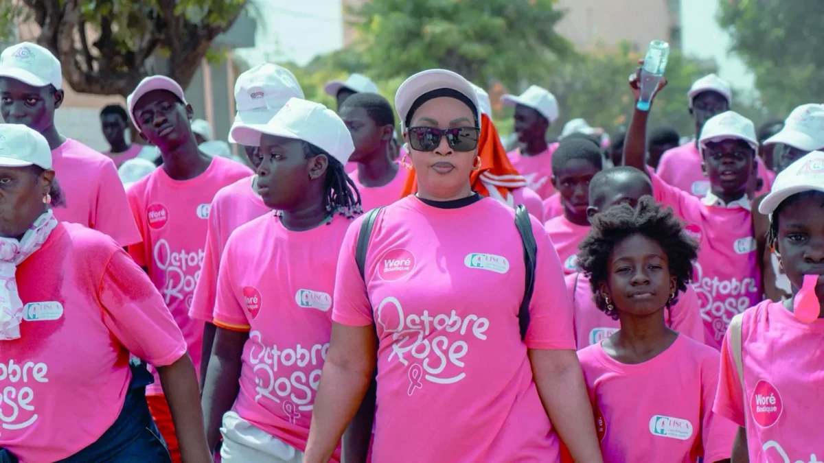cancer du sein, octobre rose, sensibilisation, Sénégal