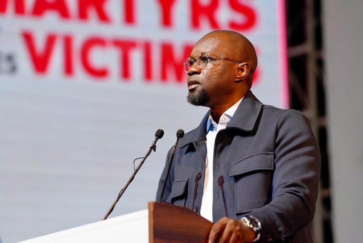 Ousmane Sonko, Journée des Martyrs