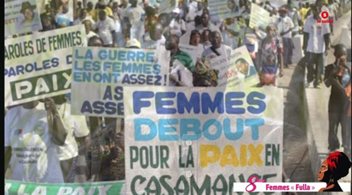 femmes paix Casamance