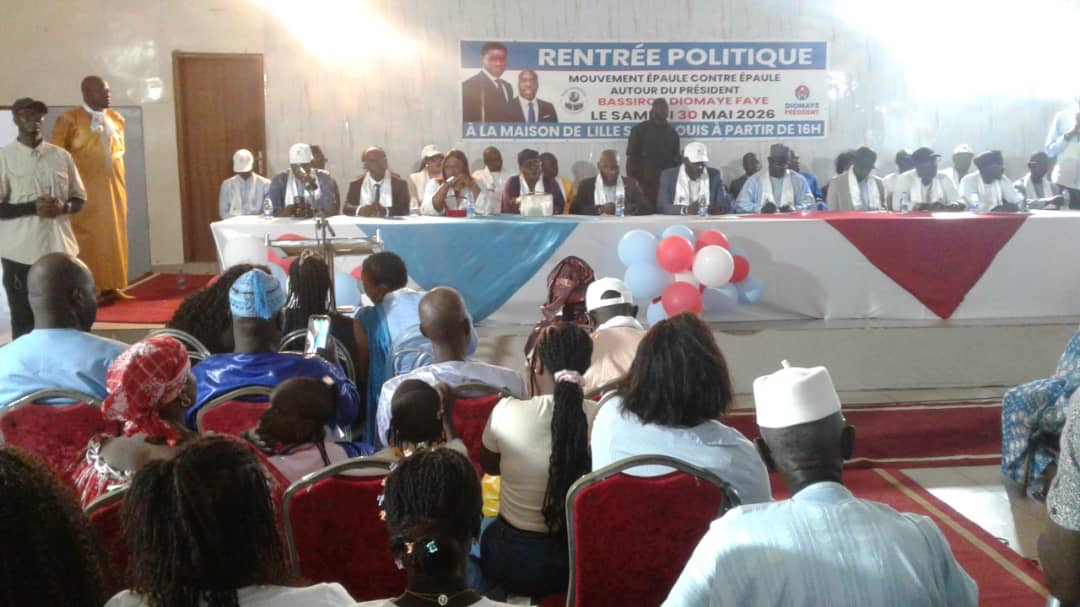 Saint-Louis: Papis Diop lance le mouvement « Épaule contre Épaule » pour soutenir le président Diomaye Faye Saint-Louis: Papis Diop lance le mouvement « Épaule contre Épaule » pour soutenir le président Diomaye Faye