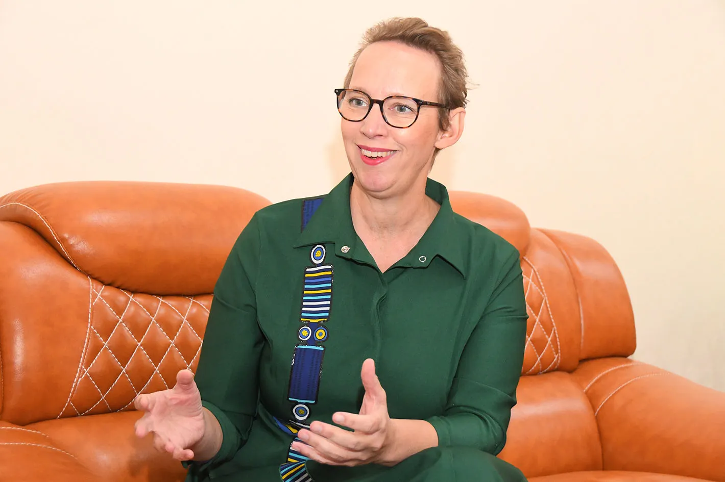 Catharina Cappelin : « L’avenir du Sénégal repose sur sa jeunesse et son potentiel » Catharina Cappelin : « L’avenir du Sénégal repose sur sa jeunesse et son potentiel »