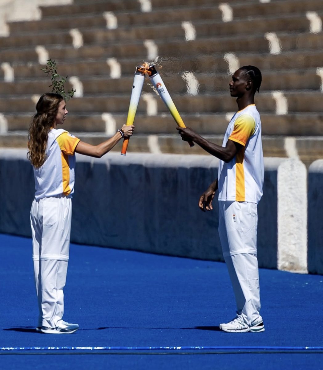 Brancou Badio, Flamme olympique