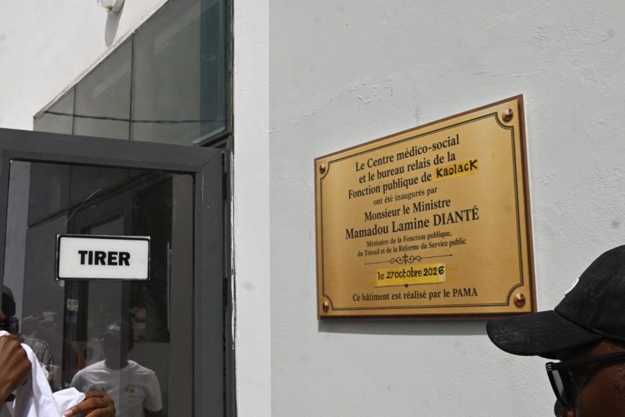 Kaolack: Inauguration des nouveaux locaux du Centre médico-social et du Bureau relais